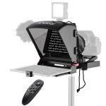 Teleprompter Portátil Smartphone Câmera Dslr Controle Andoer - Imagem 5