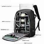 Mochila Para Equipamentos Fotográficos Dslr Drone Premium - Imagem 2