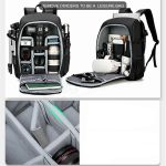 Mochila Para Equipamentos Fotográficos Dslr Drone Premium - Imagem 3