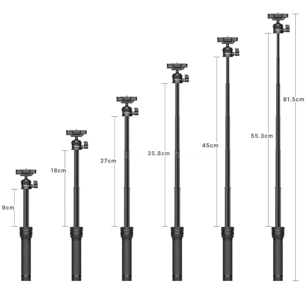 Tripé Ulanzi Mt-34 Portátil Extensível Selfie Stick - Imagem 8