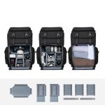 Mochila K&F CONCEPT Para Câmera Rígida Impermeável - D4I3 - Imagem 4