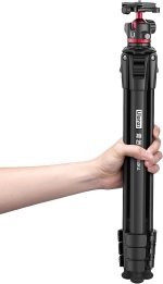 Tripé Alumínio Ulanzi Mt-55 Suporta 6kg 360º 1.6m Fluido - Imagem 7