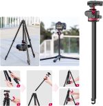 Tripé Alumínio Ulanzi Mt-55 Suporta 6kg 360º 1.6m Fluido - Imagem 2