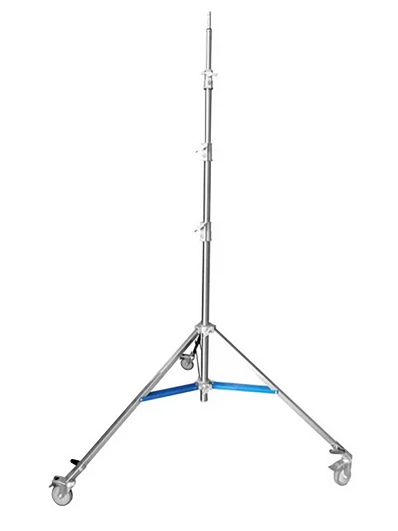 15202973616-tripe-profission-mtjhrwqvx8.jpg Tripé de Iluminação Estúdio FC-450 em Aço com Rodizio 4,5m - Imagem 1