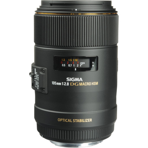 15211283589-1649083380-img-222985.jpg Lente Sigma 105mm F/2.8 Ex Dg Os Hsm Para Canon - Imagem 1