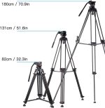 Tripé Profissional FG-7170 Para Dslr - Imagem 8