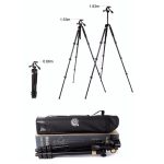 Tripé Profissional Qzsd Q620 Panorâmica 180cm 8kg - Imagem 8
