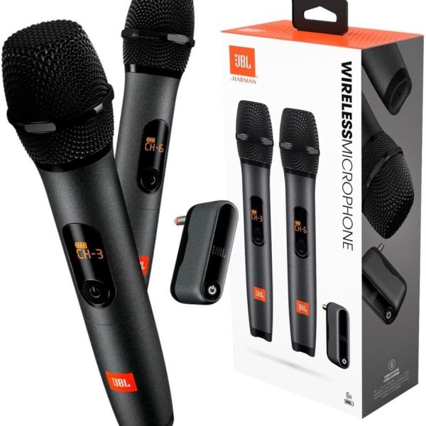 Microfone De Mão Sem Fio XLR - JBL Wireless 2 Cardioide