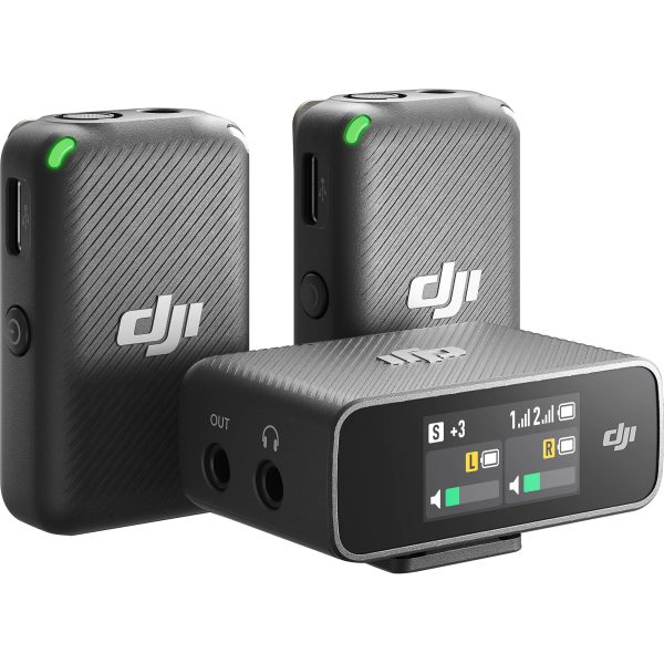 Microfone Digital Sem Fio Dji 2 Mics - Câmeras E Smartphones