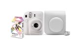 Kit Câmera Instax Mini 12 + 10 Filmes + Bolsa - Branco - Imagem 2