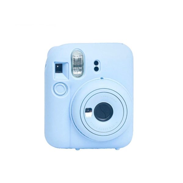 Case Silicone Para Instax Mini 12  - Azul