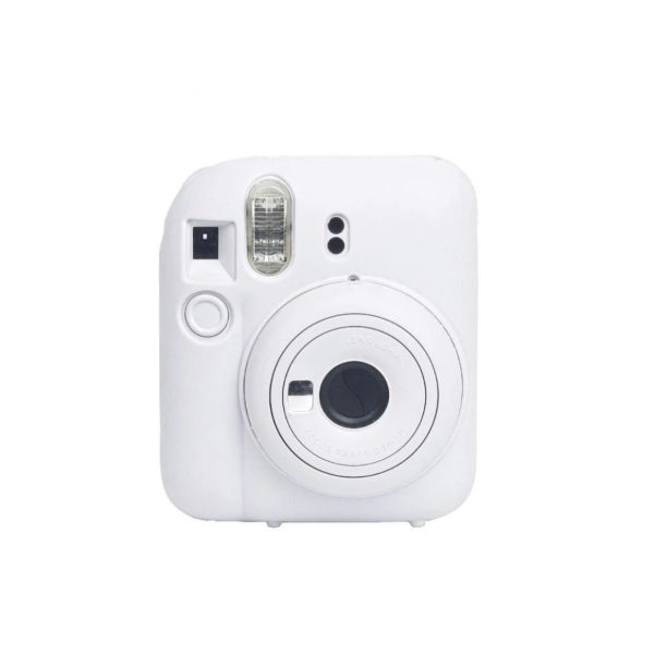 Case Silicone Para Instax Mini 12  - Branco