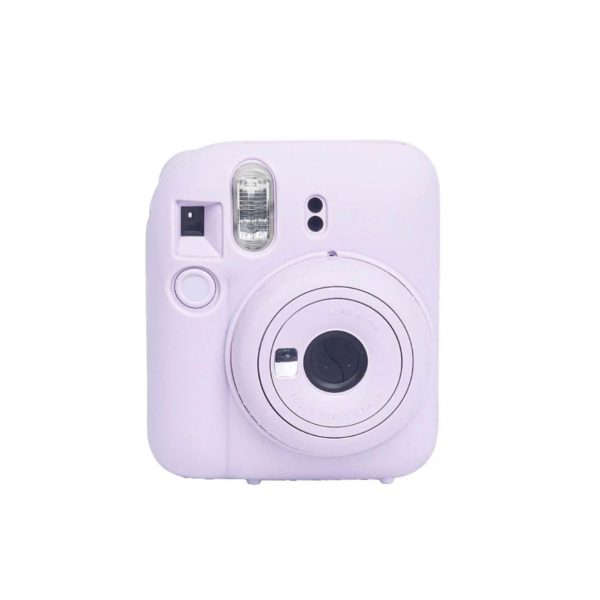 Case Silicone Para Instax Mini 12  - Roxo