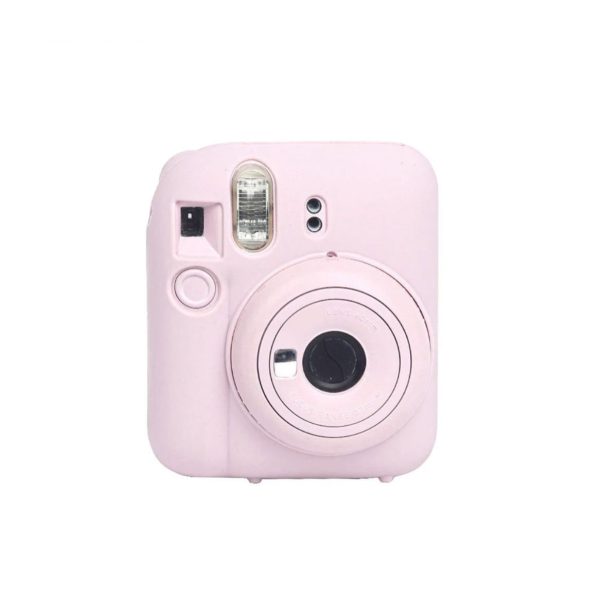 Case Silicone Para Instax Mini 12  - Rosa