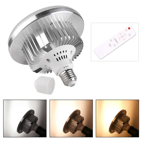 Lâmpada Led Bivolt Bulbo Bicolor 50w Com Controle