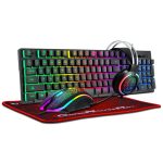 Combo Gamer Twolf TF400 Teclado Mouse Headset RGB Stereo - Imagem 3
