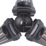 Tripé Profissional Dcy-6018 Tipo Manfrotto Benro Hidraúlico - Imagem 4