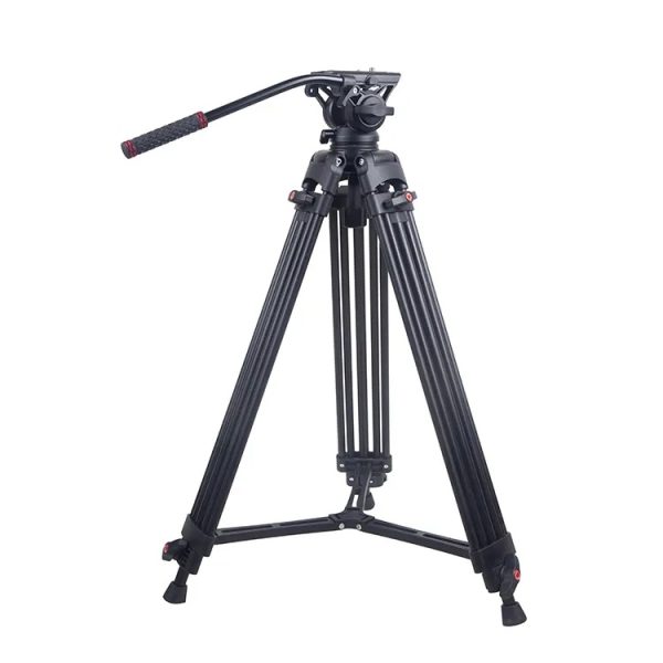 Tripé Profissional Dcy-6018 Tipo Manfrotto Benro Hidraúlico