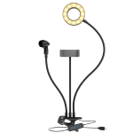 Ring Light Greika Com Suporte De Celular E Microfone AL-06ii - Imagem 2