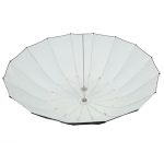 Sombrinha Preta Branca 150cm Com Capa Difusora - Bw16-60s - Imagem 4