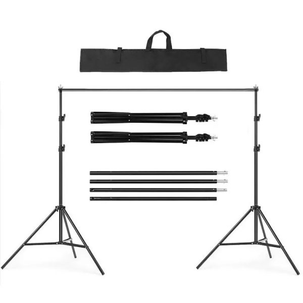 Suporte Fundo Infinito Fotográfico B2030 3x2m Portátil Forte