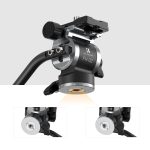 Cabeça Tripé Profissional Hidráulica K&F Concept - KF31.072 - Imagem 5