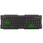 Teclado Gamer Membrana Dupla Resistente Respingos Anti-ghosting