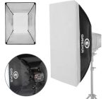 Softbox 60x60 Para Tocha Godox Greika K150 K180 250di - Imagem 2