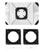 Softbox 60x60 Para Tocha Godox Greika K150 K180 250di - Imagem 7