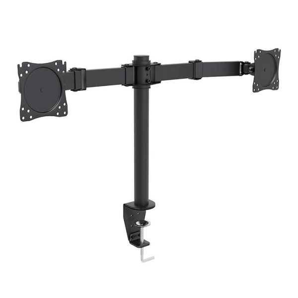 Suporte para 2 Monitores Articulado 14 a 27 Base Morsa