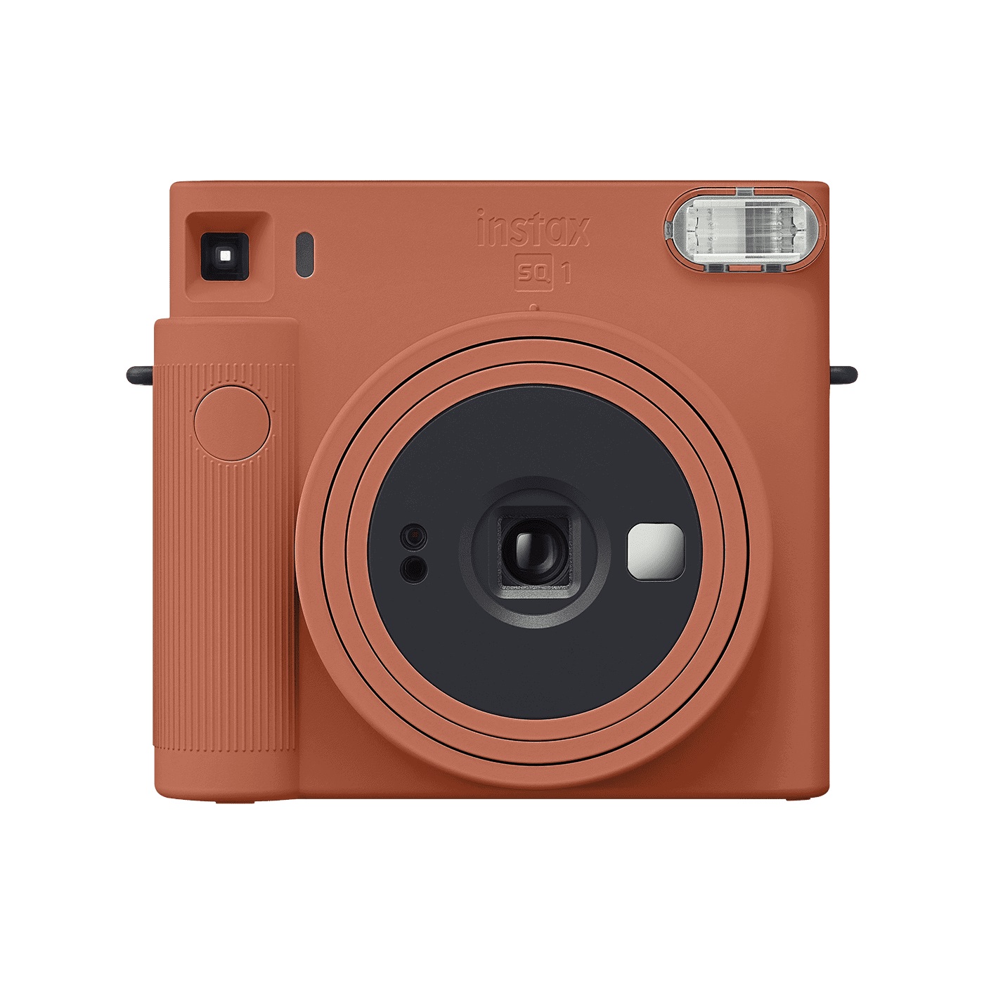15274079465-sq1-terracotta-orange-front-for-web.jpg Câmera Instantânea Fujifilm Instax Square Sq1 - Laranja - Imagem 1