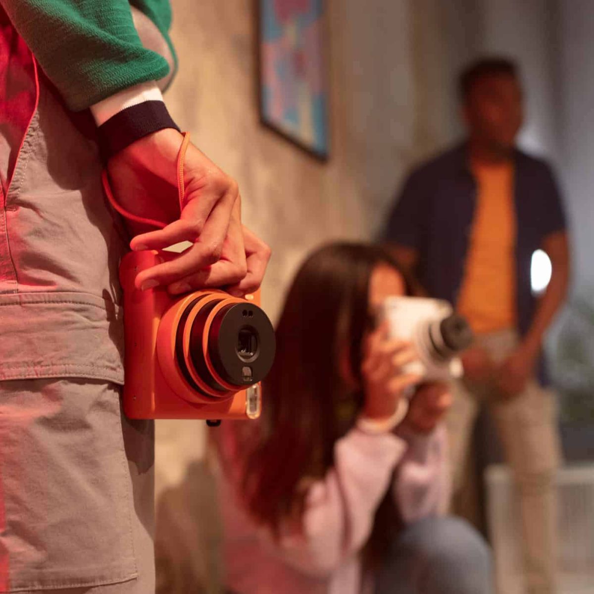 Câmera Instantânea Fujifilm Instax Square Sq1 - Laranja - Imagem 5