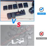 Carregador Modular Xtar SN4 Para Bateria LP-E6 - Imagem 3