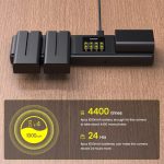 Carregador Modular Xtar SN4 Para Bateria LP-E6 - Imagem 5