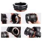 Adaptador Lentes K&f Concept Ef Para Sony E Mount - Kf06.500 - Imagem 5