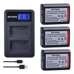 Kit 3 Bateria Np-fw50 Com Carregador Duplo