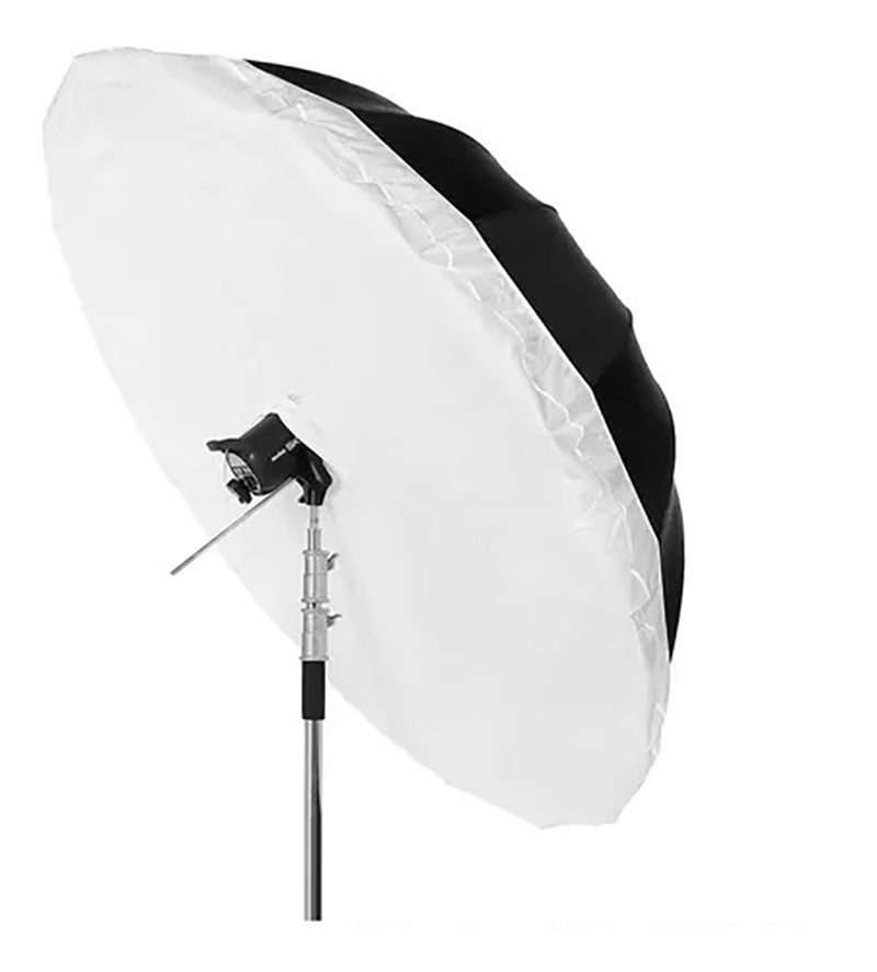 15287496986-58aeea411616b13eaed558c669656cd8.jpg Sombrinha Softbox com Difusor 190cm - Greika BW16-75S - Imagem 1