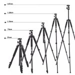 Tripé Jusino X-2640+BT-05 Ballhead 360 Graus De Alumínio - Imagem 4