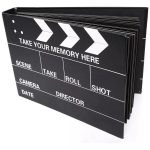 Álbum Para Scrapbook Livro Foto Instax Polaroid - Claquete