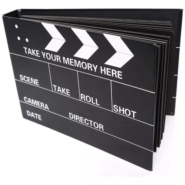 Álbum Para Scrapbook Livro Foto Instax Polaroid - Claquete