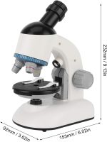 Microscópio De Crianças 100x 400x 1200x Educacional - Branco - 1188-3 - Imagem 3