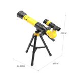 Telescopio Refrator Para Criança Iniciante Científico Escola - 1001-2 - Imagem 5