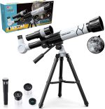 Telescopio Refrator Para Criança Iniciante Científico Escola - 1001-2