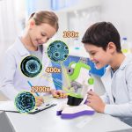 Microscopio 100x 400x 1200X Infantil Para iniciantes - 2306 - Imagem 3