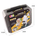 Microscópio Cientifico Educativo Portátil 60x 120x Com Case - 1220-1D - Imagem 4