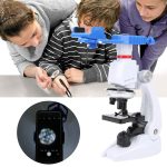 Microscopio Educativo Para Crianças 1200x Suporte Celular - C2170 - Imagem 6