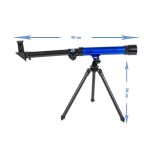 Kit 2 Em 1 Telescópio e Microscópio Infantil Educativo - Amarelo - C2109 - Imagem 5