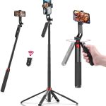 Tripé Universal Smartphone Câmera e Gopro 3 em 1 Ulanzi MA09