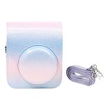 Capa Proteção Para Instax Mini 12 / 11 - Dazzle Azul e Rosa