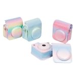 Capa Proteção Para Instax Mini 12 / 11 - Dazzle Azul e Verde - Imagem 4